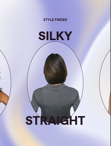 silky straight